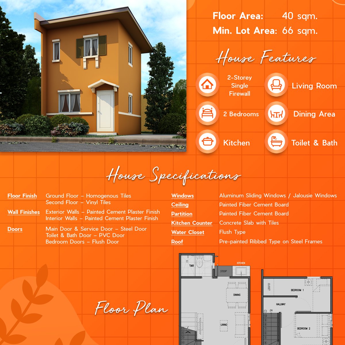 House and lot in Santa Rosa Nueva Ecija Criselle [House and Lot 🏘️