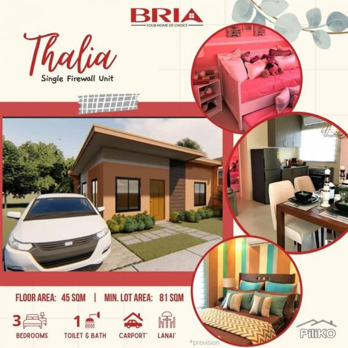 3bedroom Single Attached House For Sale in Paniqui Tarlac [House and