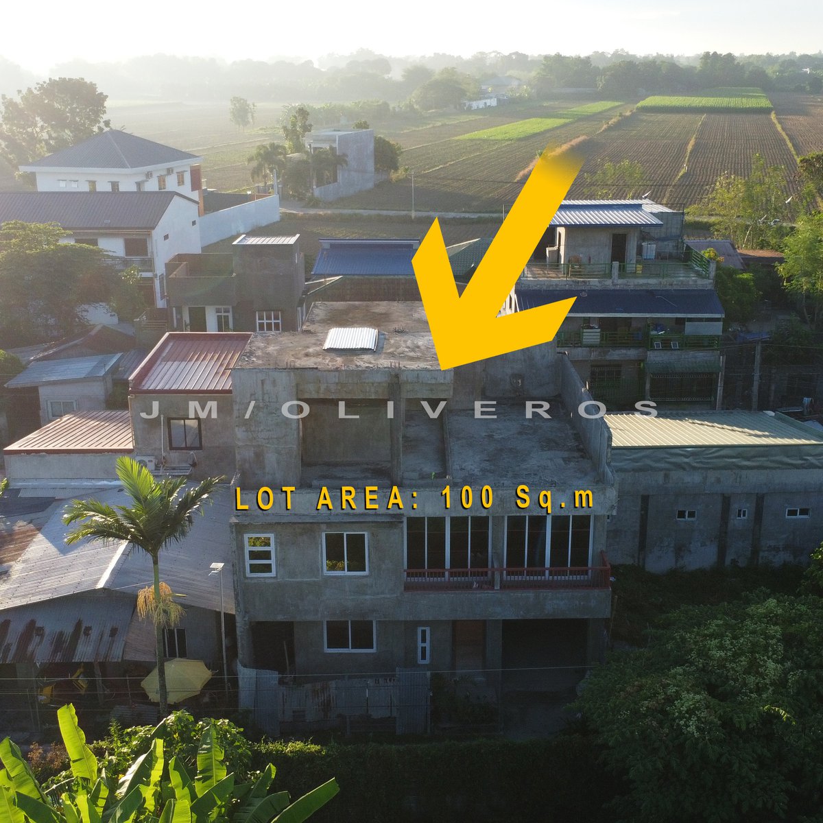 4 Storey House and Lot for Sale in Villasis Pangasinan (Unfinished