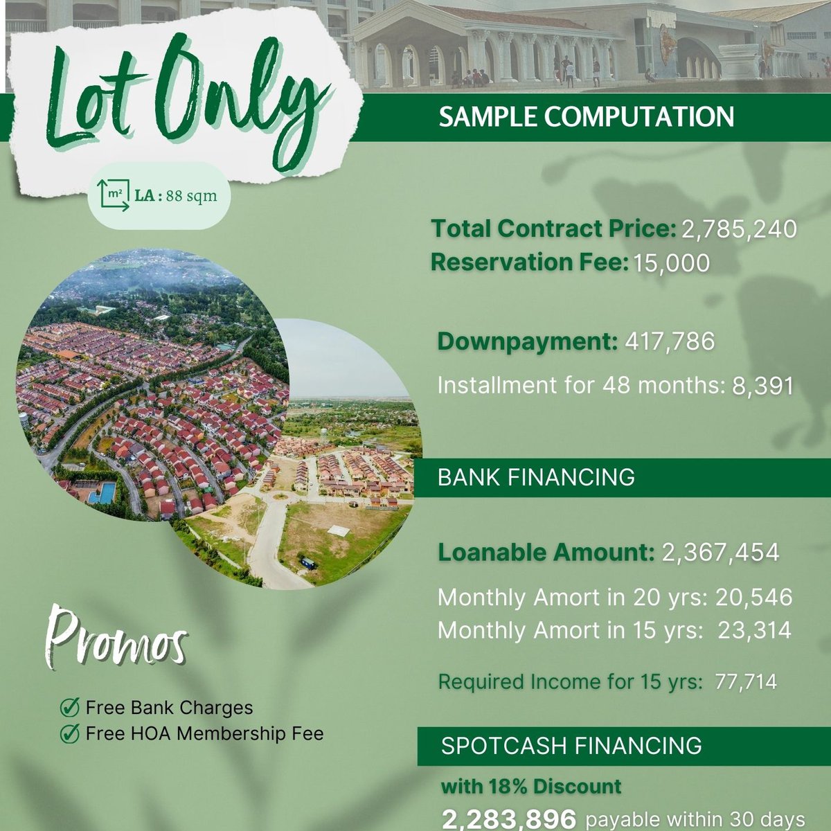 88 sqm Residential Lot For Sale in Legazpi Albay [Lot 🚜] (March 2024