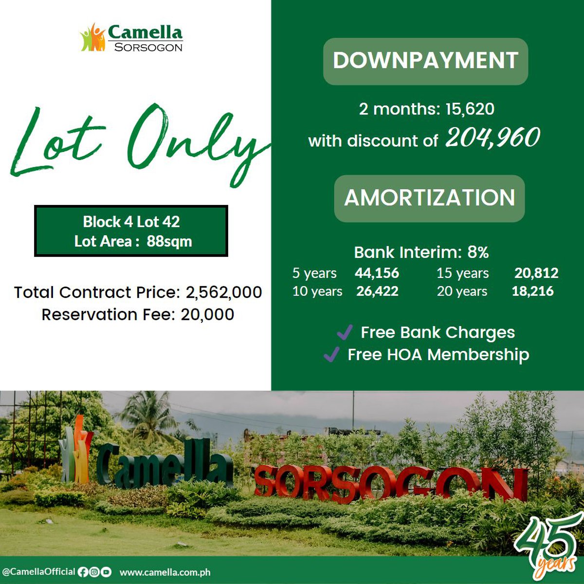 Camella Sorsogon Lot For Sale [Lot 🚜] (March 2023) in Sorsogon City