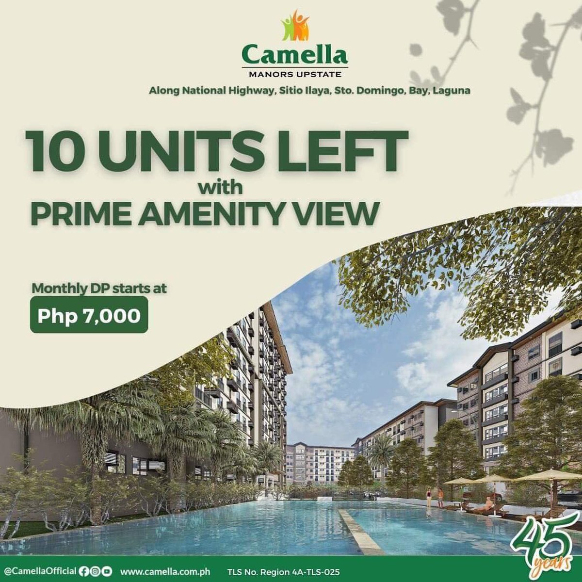 Camella Manors Upstate Condo for Sale in Bay Laguna [Condo 🏙️] (April