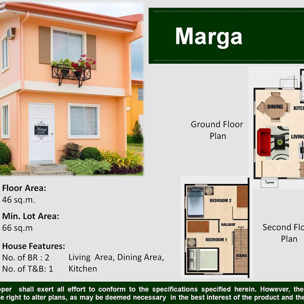 2bedroom Single Detached House For Sale in Tagbilaran Bohol [House and