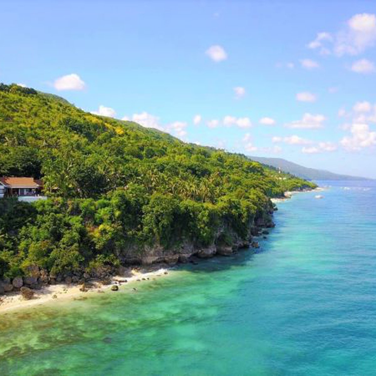 3BR CLIFF VILLA WITH INFINITY POOL & PRIVATE BEACH IN OSLOB [House and