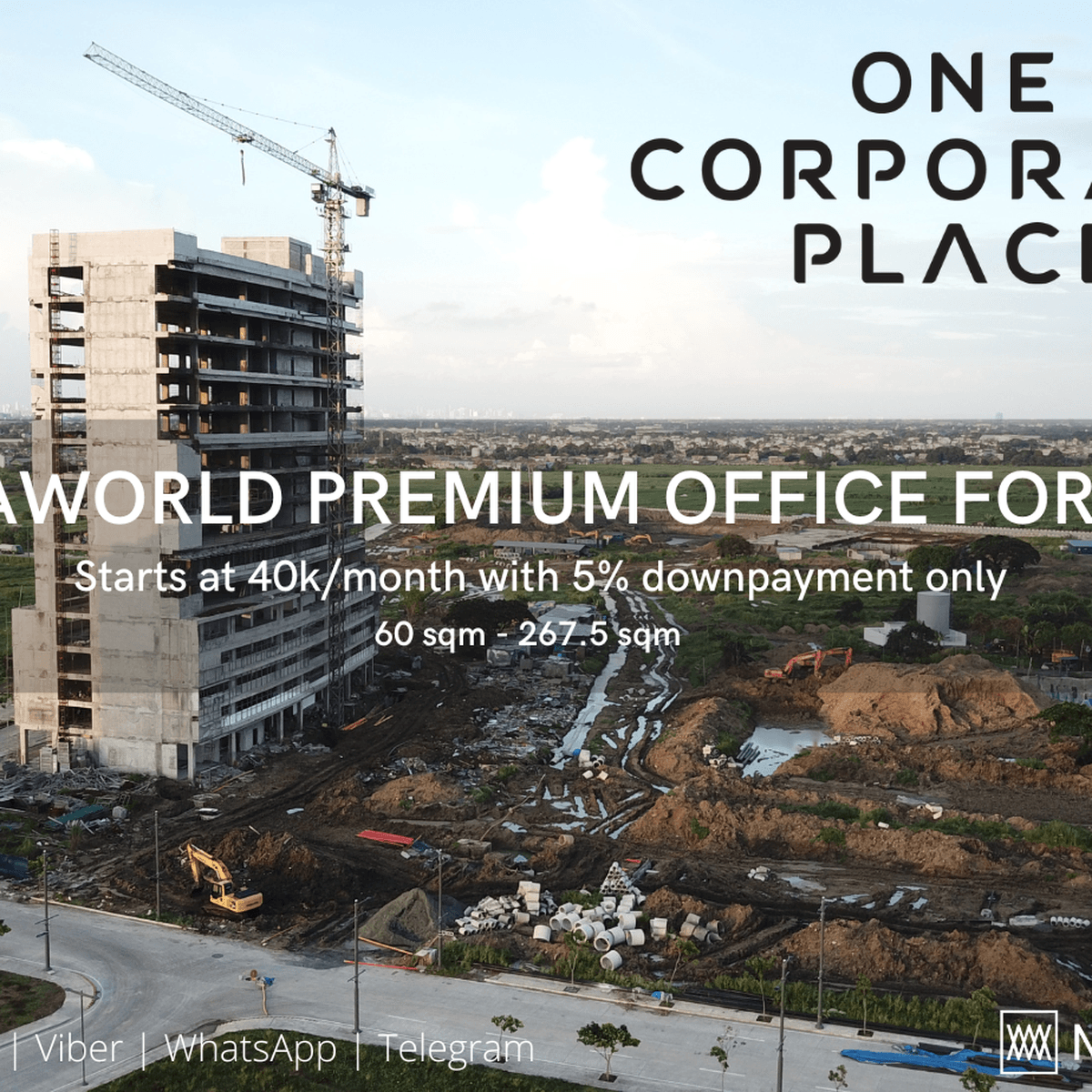 60 sqm premium office for sale in Maple Grove, General Trias, Cavite