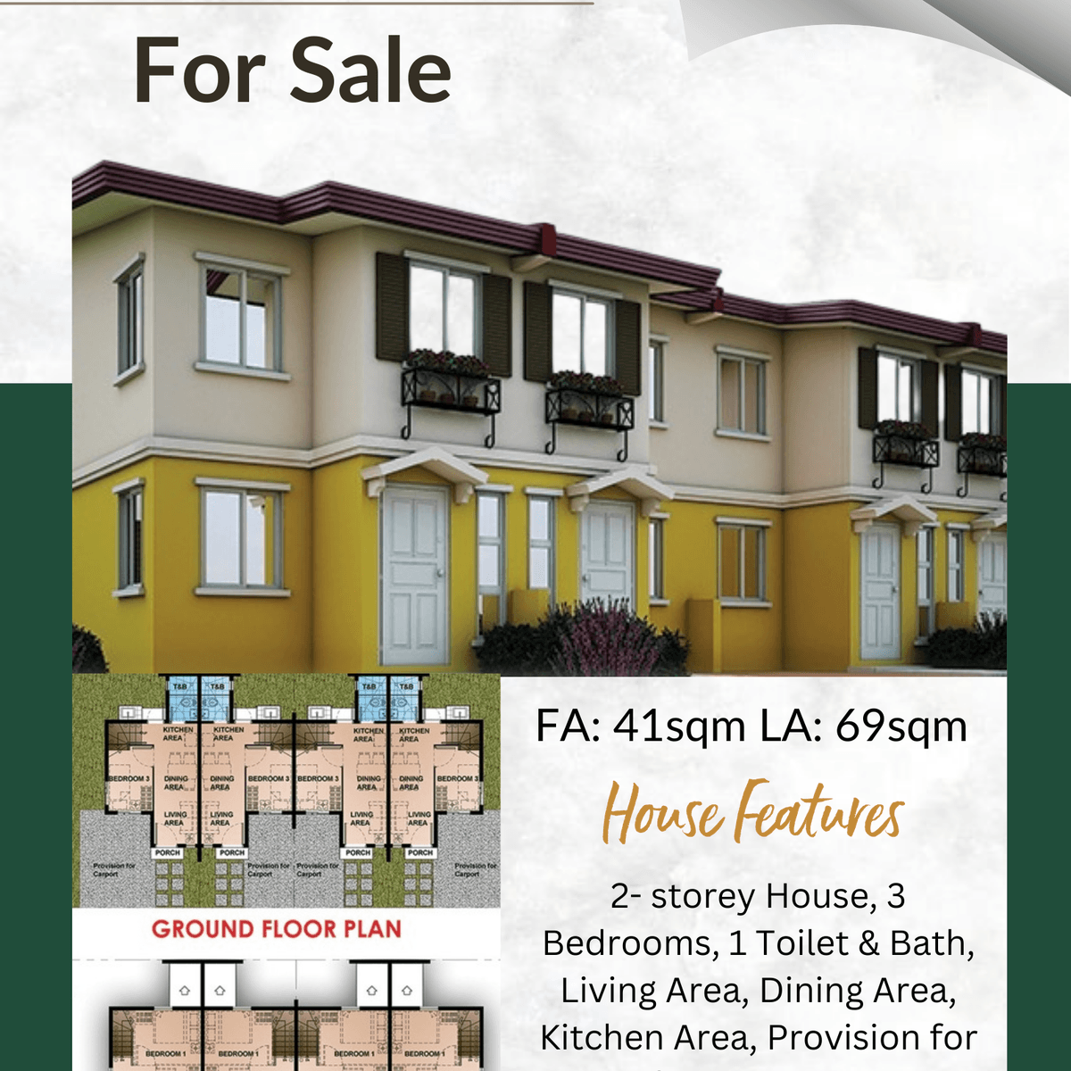 Laila House for Sale in Camella San Pascual [House and Lot 🏘️] (March