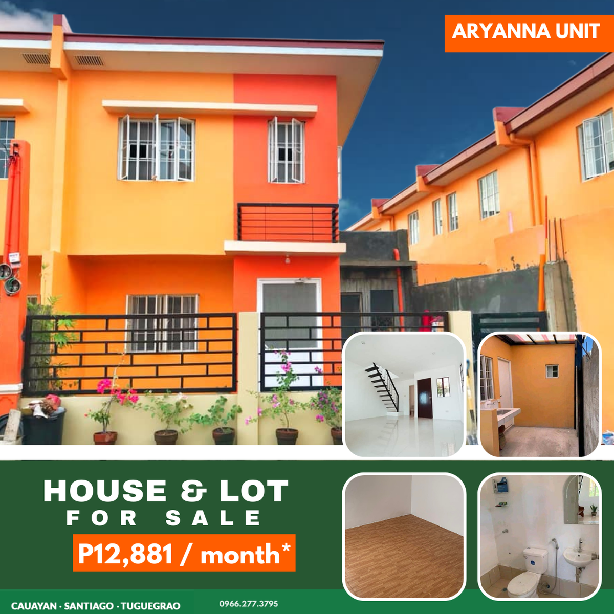 2 - bedrooms townhouse for sale in cauayan isabela