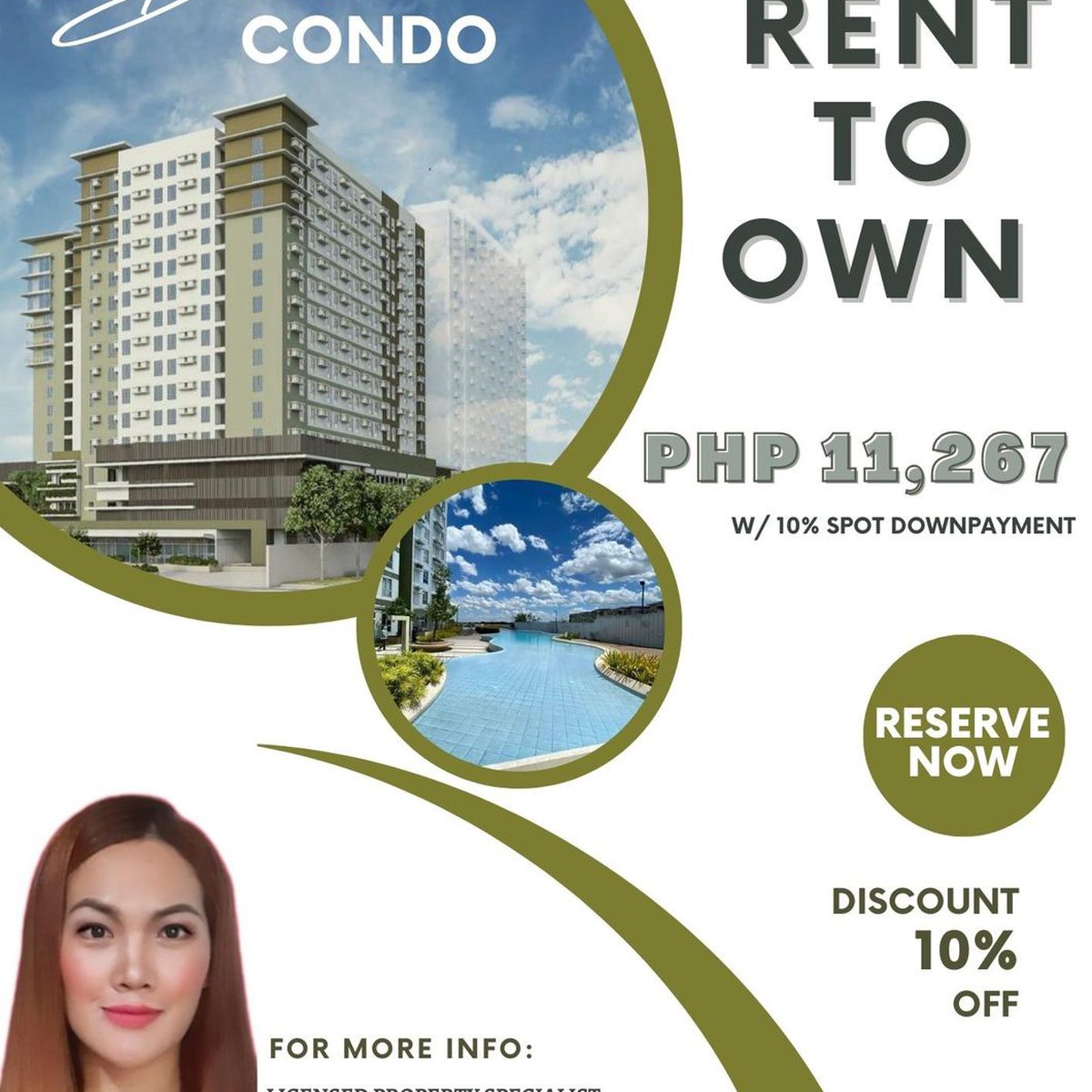 RENT TO OWN CONDO UNIT IN FAIRVIEW QUEZON CITY AT AVIDA TOWERS ASTREA