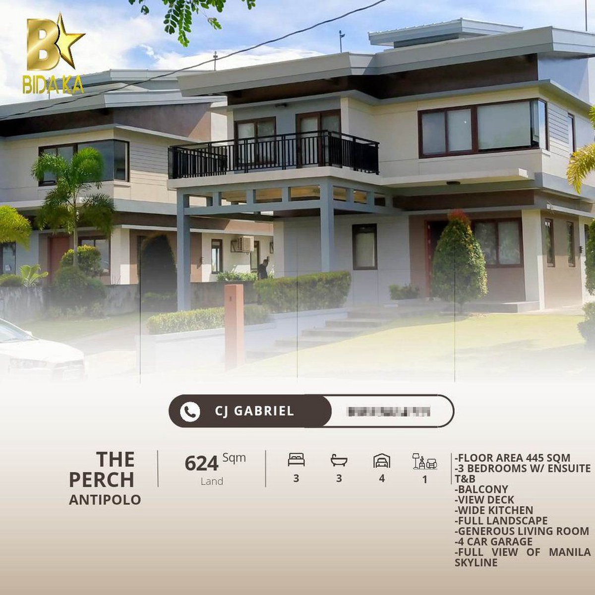 3-bedroom House For Sale in Antipolo Rizal