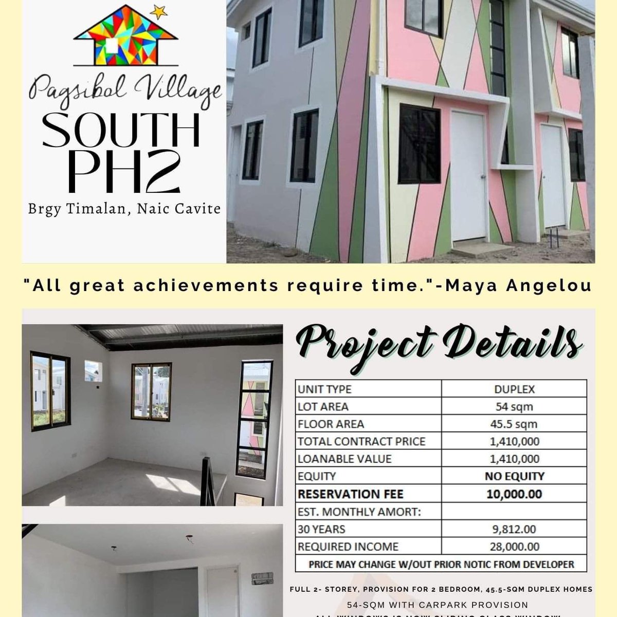 Duples with carport, provision for 2 BR [House and Lot 🏘️] (May 2022