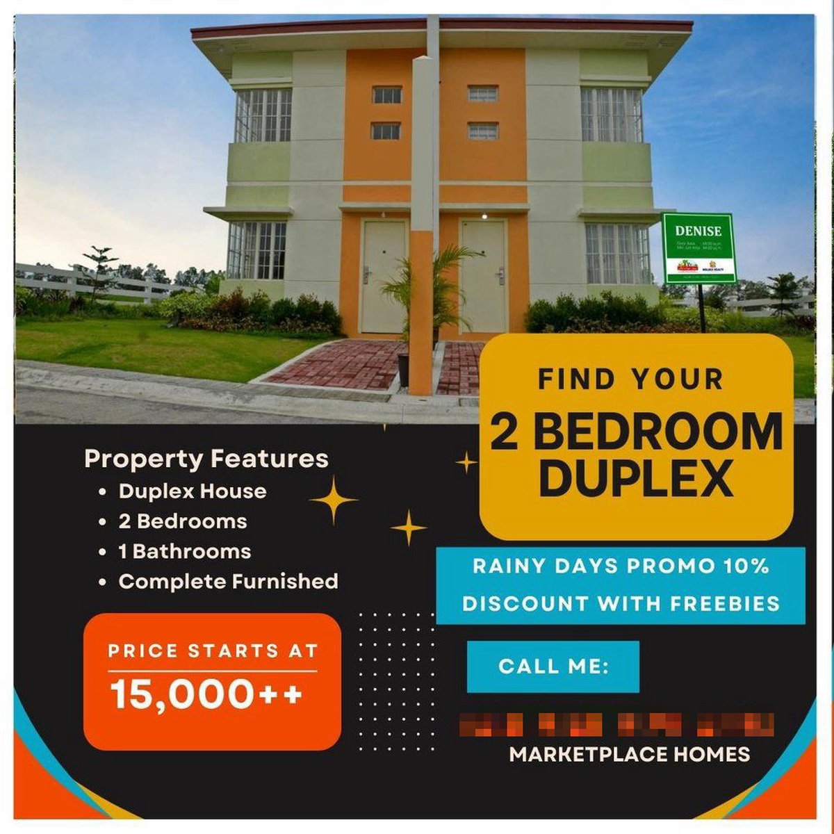 Duplex House and lot