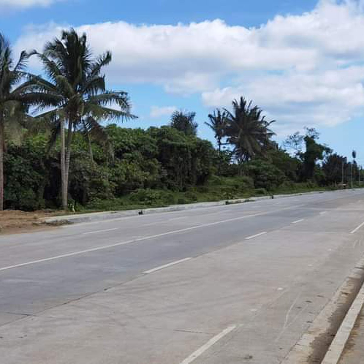 500 sqm commercial lot along EastWest Road, Halang Amadeo Cavite [Lot