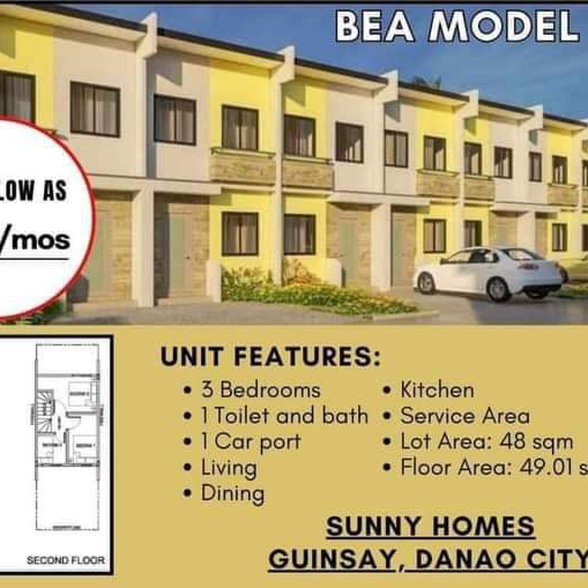 RFO ,2 Storey Townhouse Guinsay Danao City Cebu [House and Lot 🏘️] (August 2024) in Danao, Cebu