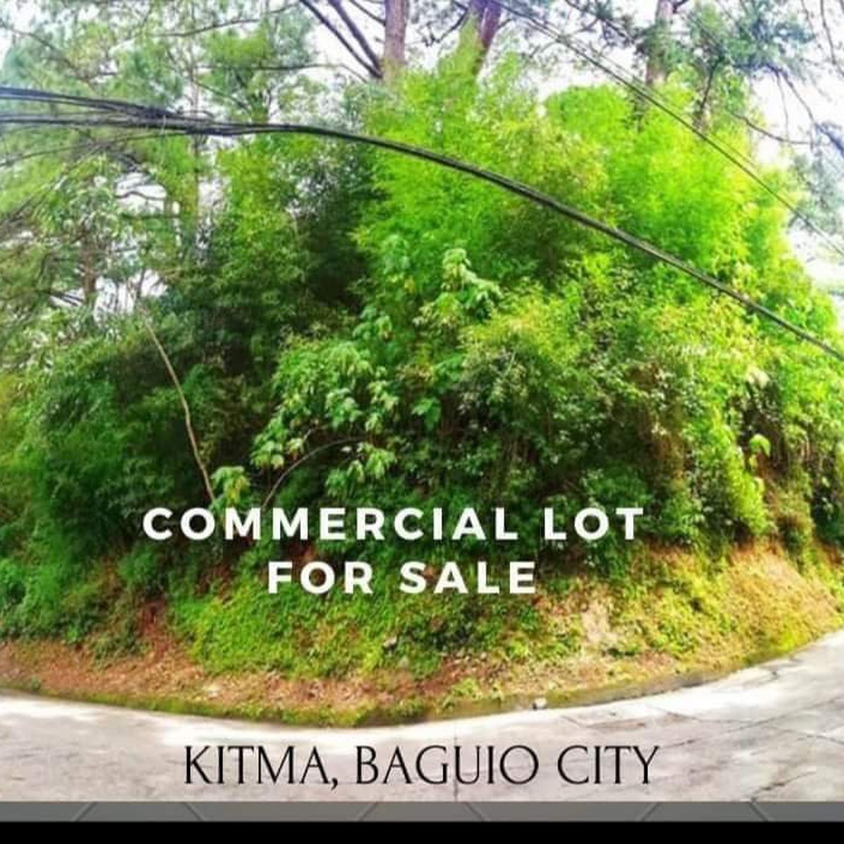 Clean titled commercial lot for sale at Baguio City
