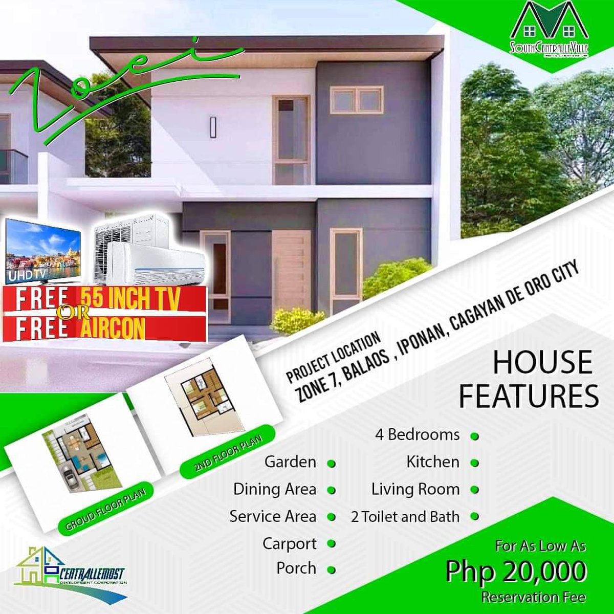 4bedroom Single Detached House For Sale in Cagayan de Oro [House and Lot 🏘️] (November 2022) in