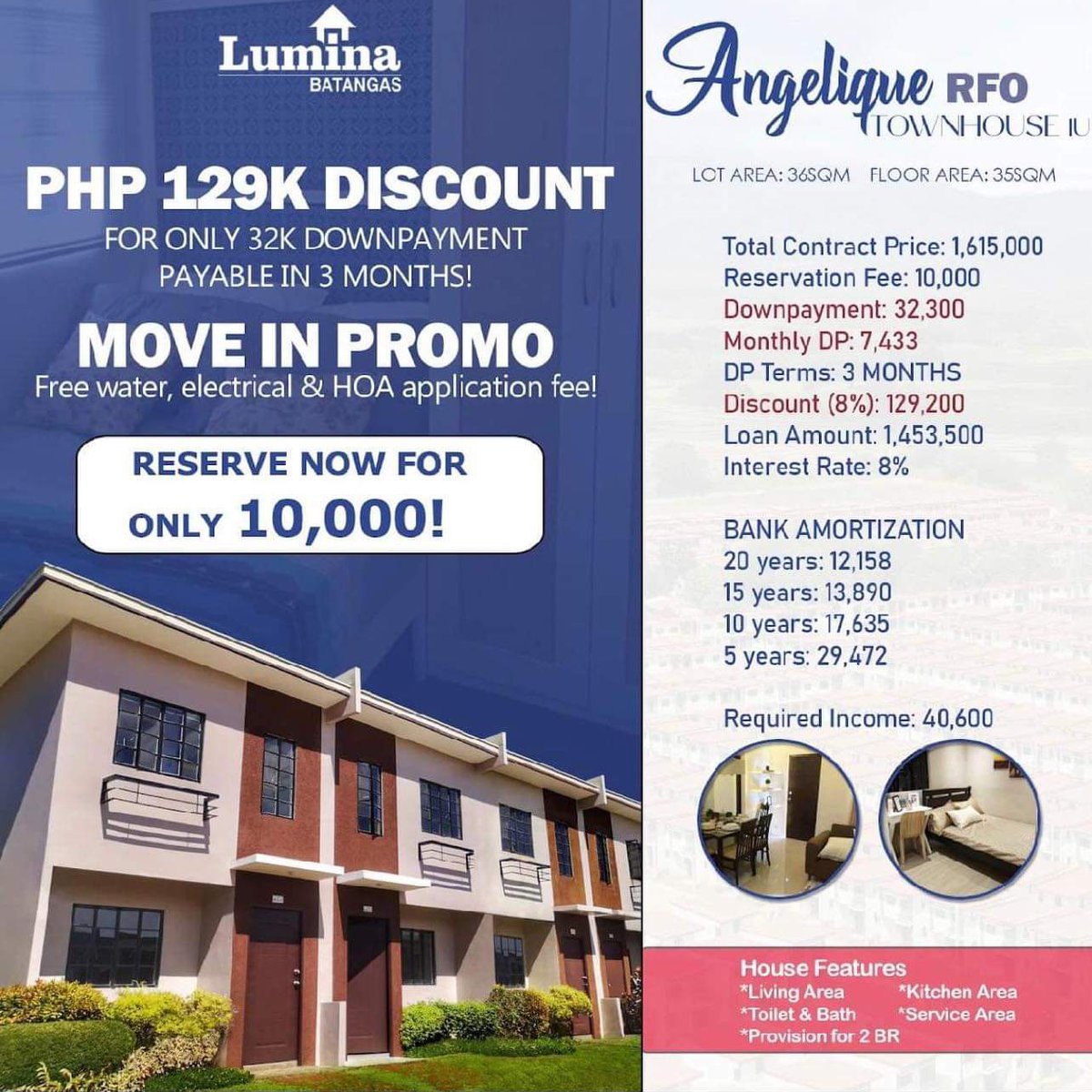 2bedroom Townhouse For Sale in Tanauan Leyte [House and Lot 🏘️] (June 2022) in Tanauan, Leyte