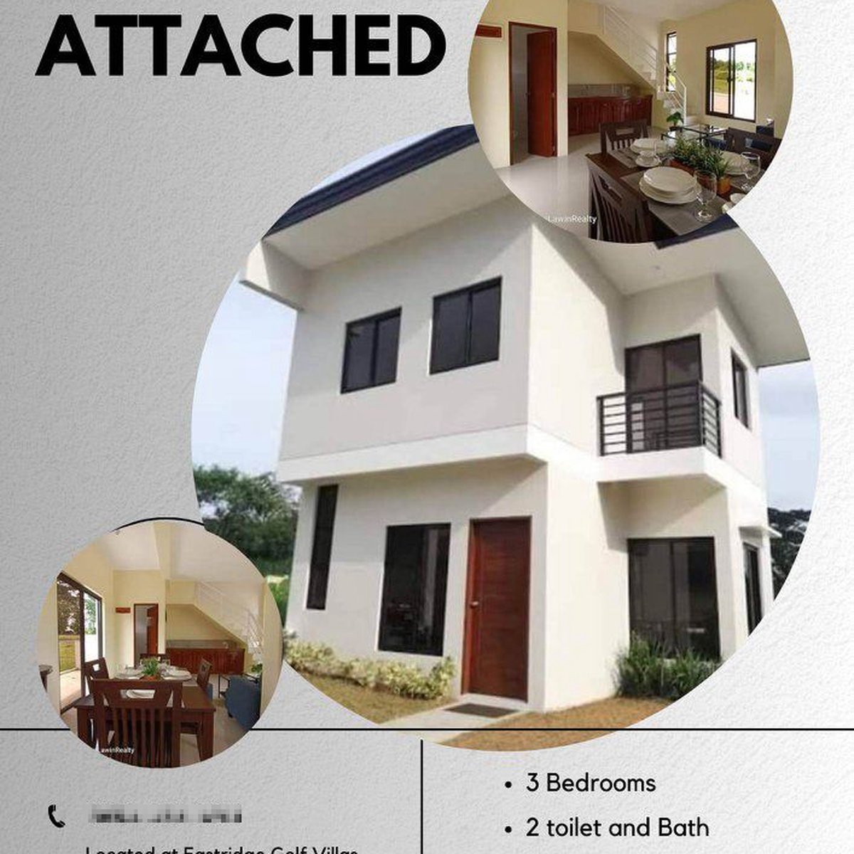 3 Bedrooms Single attached in Binangonan Rizal [House and Lot 🏘️] (March 2024) in Binangonan