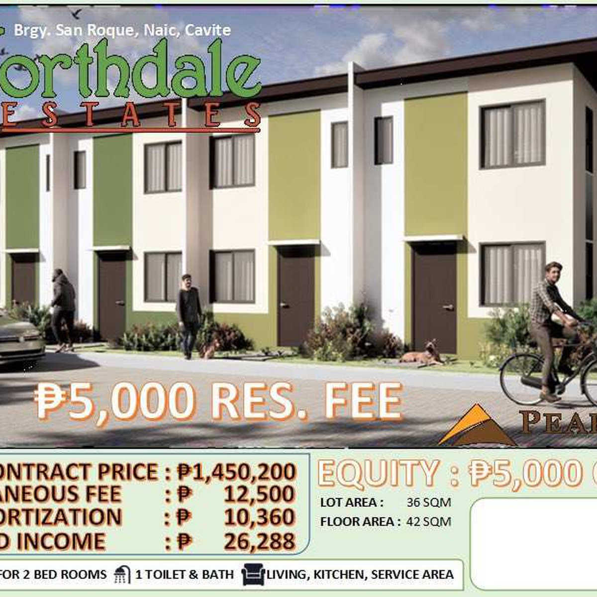 NORTHDALE ESTATES Affordable House and Lot for sale in Naic, cavite ...