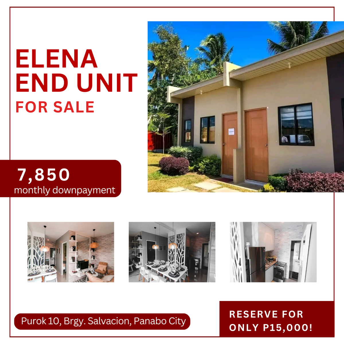 RFO ROWHOUSE IN PANABO CITY, DAVAO DEL NORTE [House and Lot 🏘️] (July