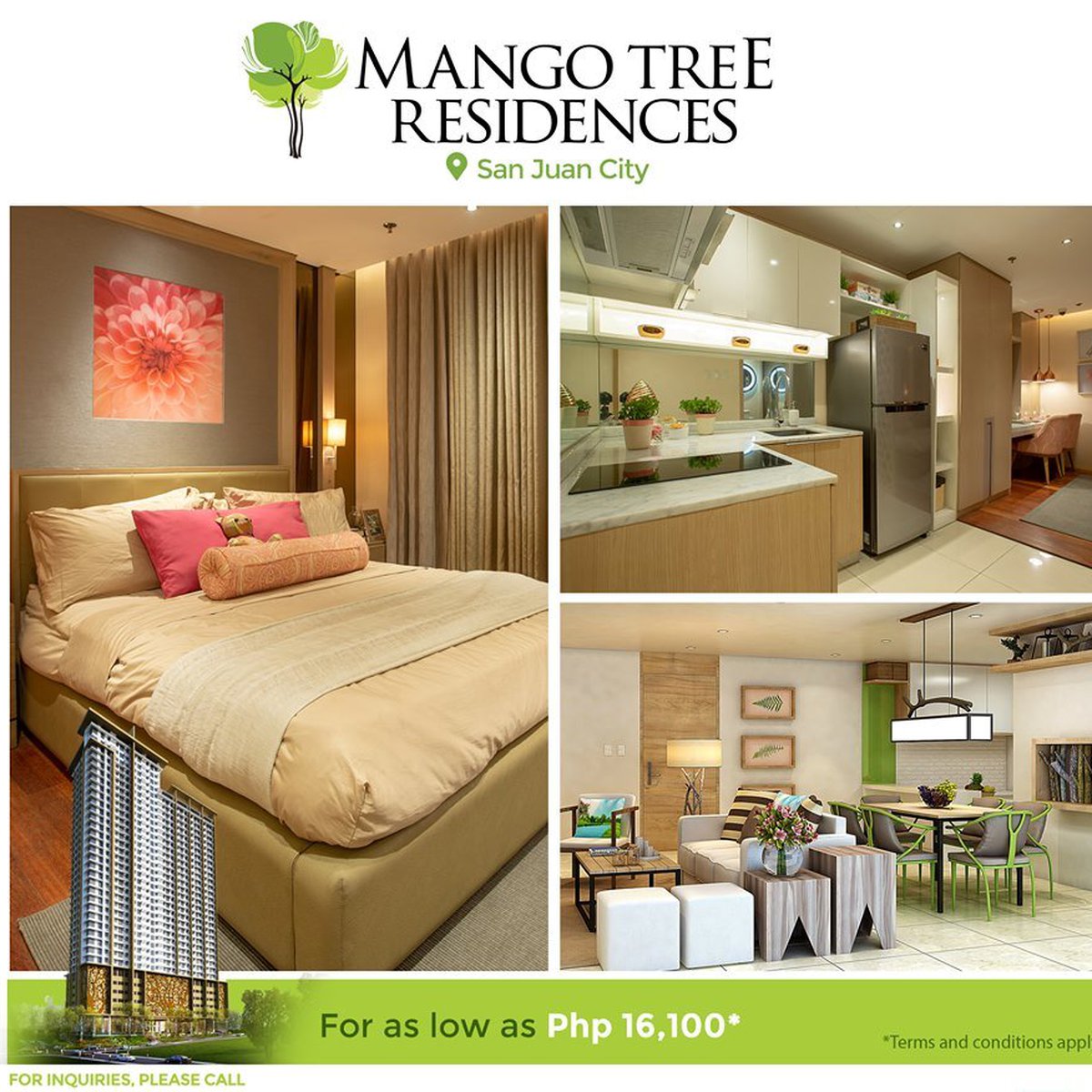 1br For Sale Preselling Condo Center Cubao San Juan Mango Tree