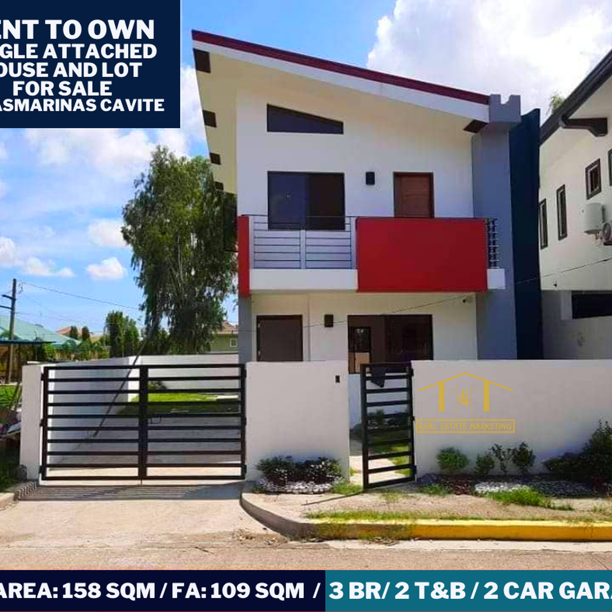 RENT TO OWN 3 BEDROOMS HOUSE AND LOT FOR SALE IN DASMA CAVITE [House
