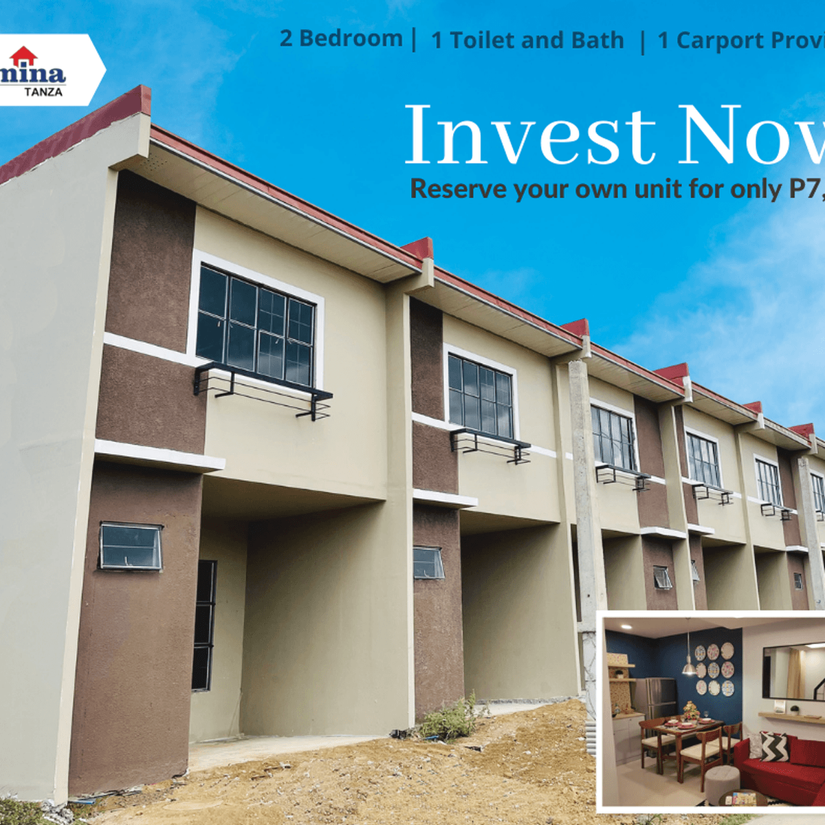 Affordable Townhouse in Cavite [House and Lot 🏘️] (October 2021) in