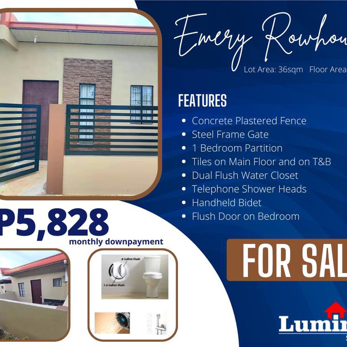 Emery Rowhouse Lumina [House and Lot 🏘️] (October 2022) in Silay