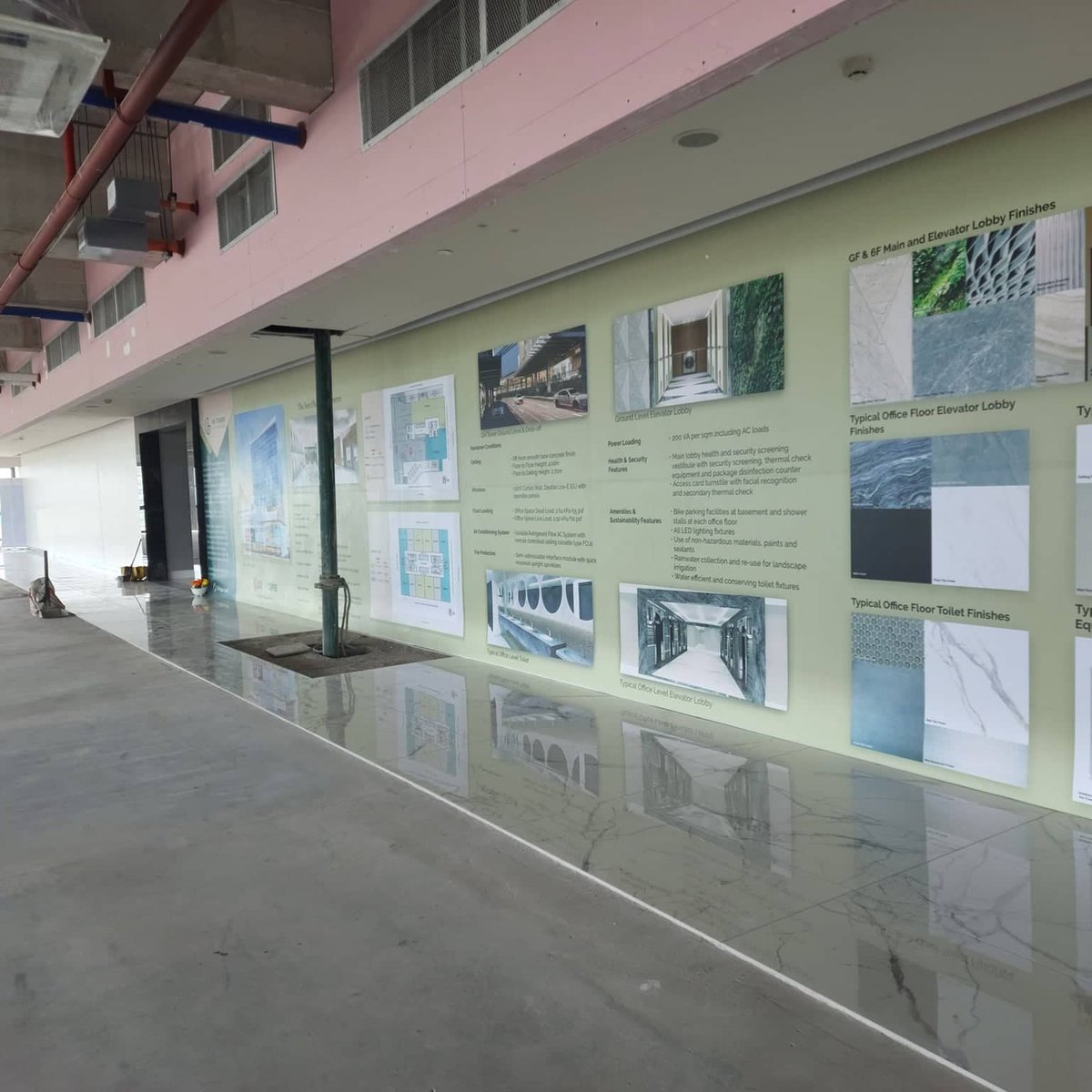 Office Space Rent Lease Greenhills San Juan City New Building