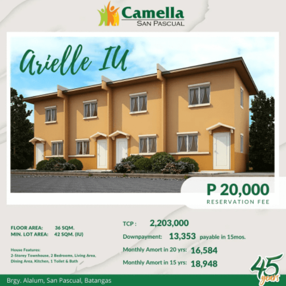 2bedroom Townhouse For Sale in San Pascual Batangas [House and Lot 🏘️