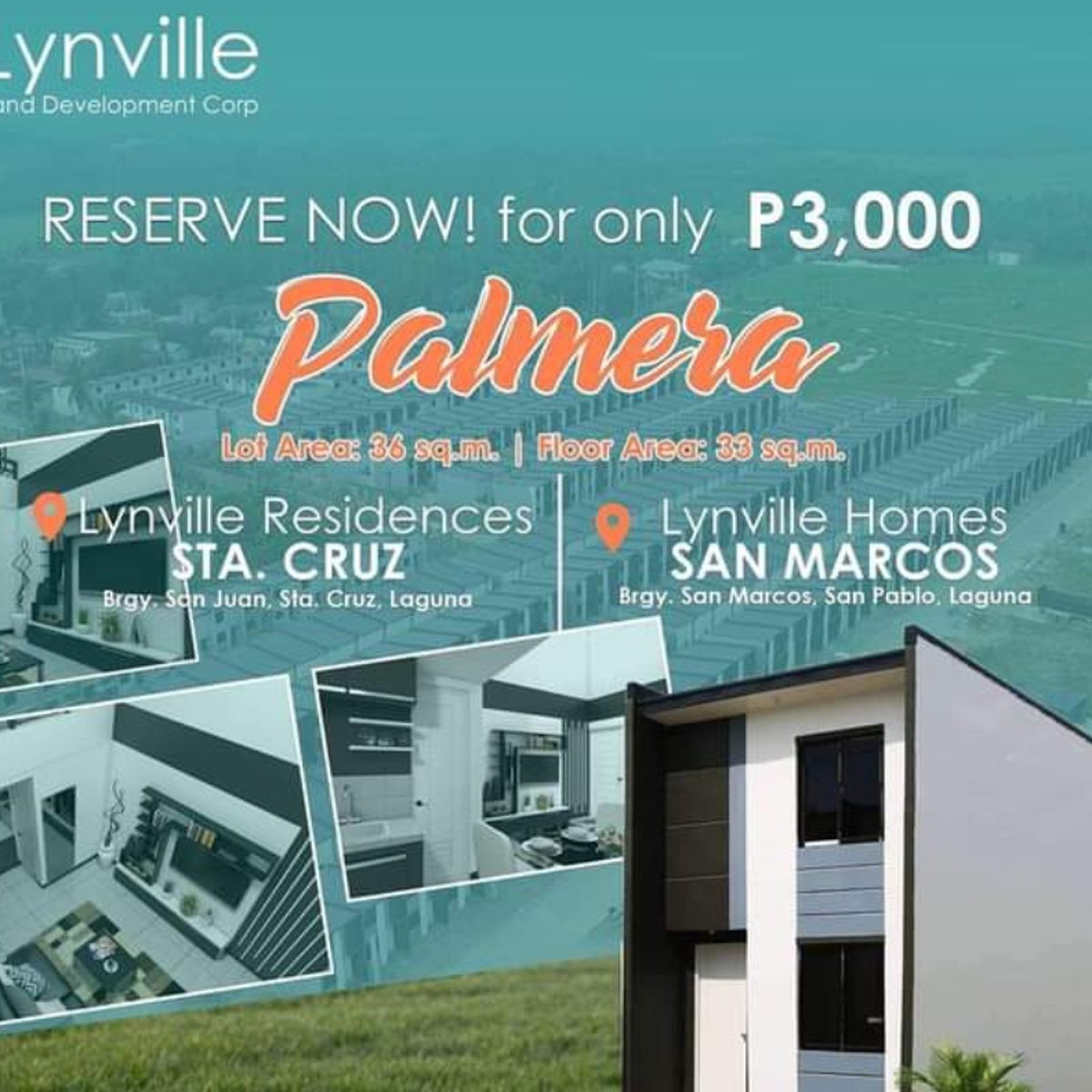 PALMERA ROWHOUSE LOFTED TYPE [House and Lot 🏘️] (October 2023) in Santa