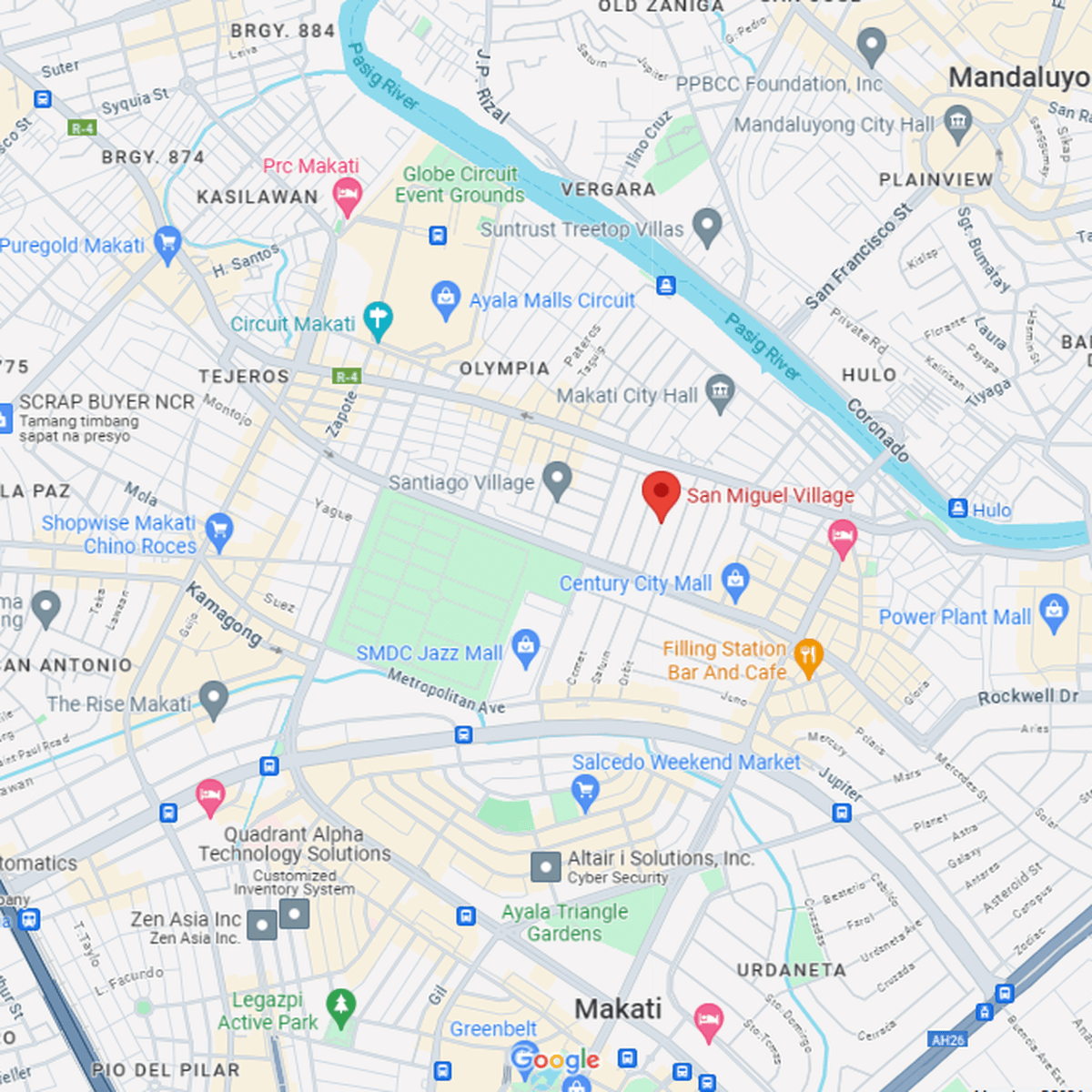 418 sqm Residential Lot For Sale in BelAir Makati Metro Manila [Lot 🚜