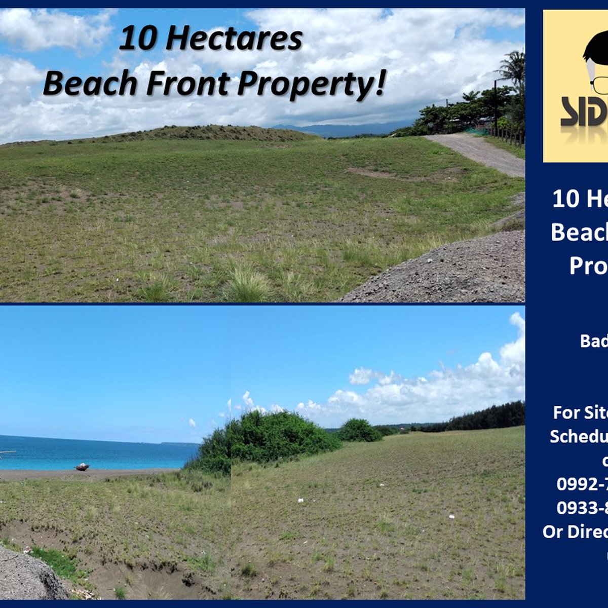 10 Hectares Beach Front property! Located in Badoc Ilocos Norte [Lot 🚜