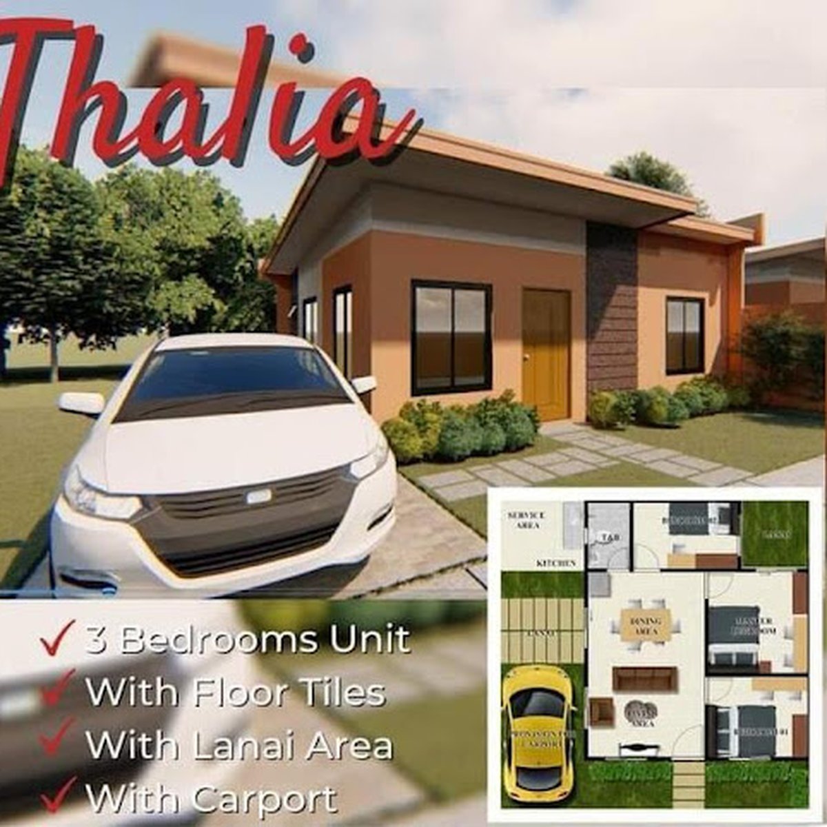 BRIA HOMES THALIA ( HERMOSA BATAAN ) [House and Lot 🏘️] (November