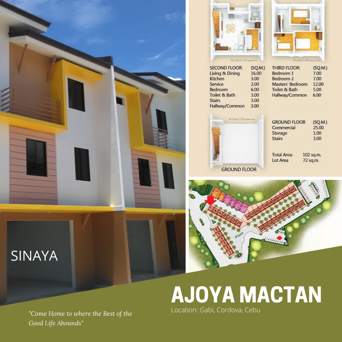 P320k Move in RFO 4BR House with Commercial nir Plantation Bay Cebu PH