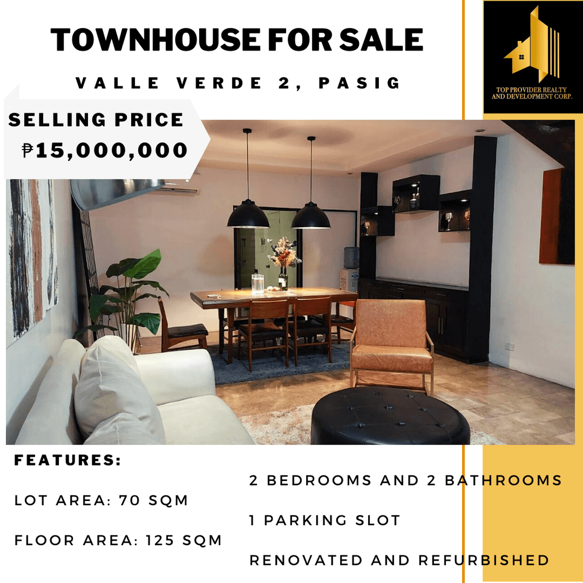 2storey Townhouse For Sale in Pasig Valle Verde 6 [House and Lot 🏘️