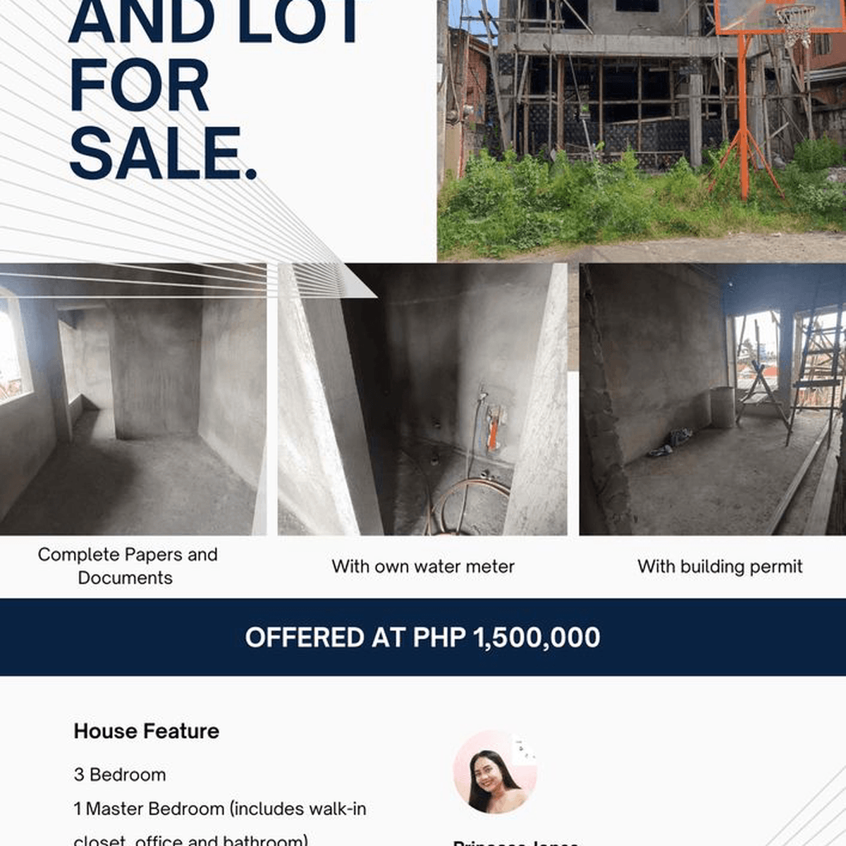 Up and Down House and Lot in Subdivision in Candelaria Quezon [House