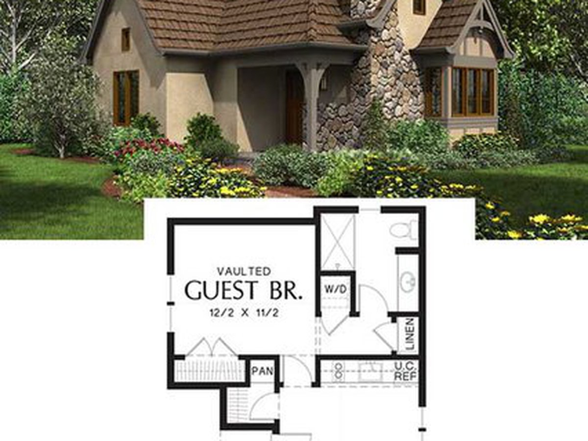 Cottage House Rest Floor Plan