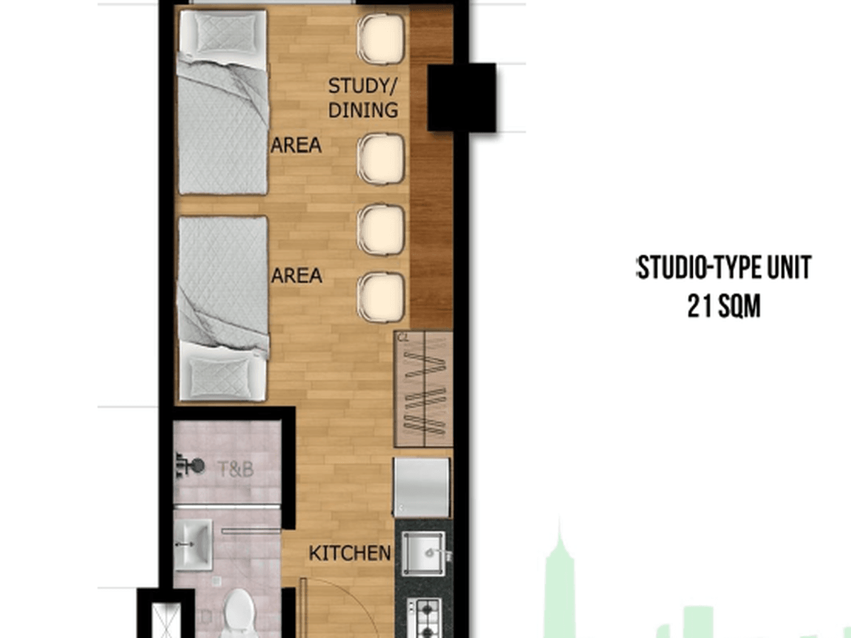 Studio Unit for Sale near FEU Manila [Condo ?️] (July 2021) in Manila,  Metro Manila for sale | Pre-selling