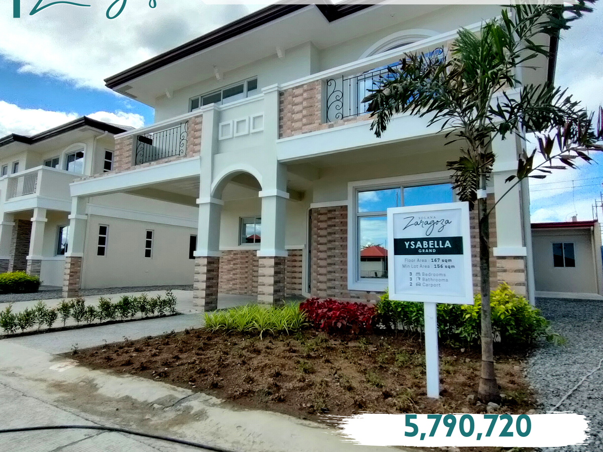 House and lot for sale Solana Zaragoza Ysabella Grand Angeles Pampanga  [Houses and Lots 🏘️] (March 2022) in Angeles, Pampanga for sale