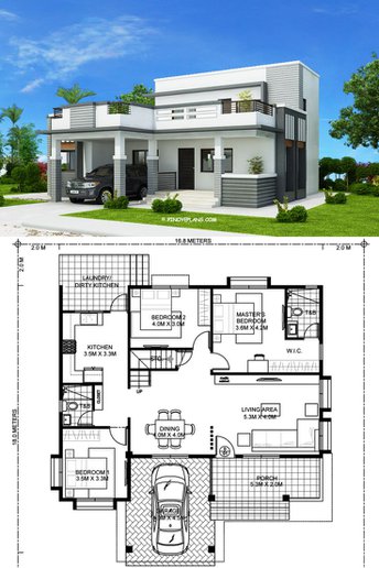 Modern Townhouse Designs And Floor Plans | Floor Roma