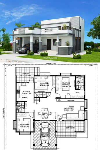 Modern House Design Plan
