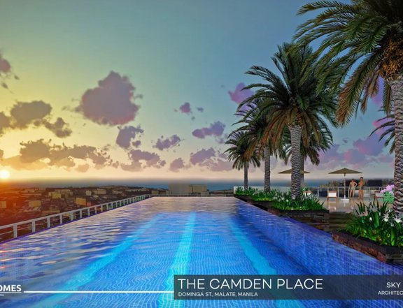 Prime Manila 1BR Condo for Sale Near Major Universities: Ready for Occupancy Camden Place by DMCI
