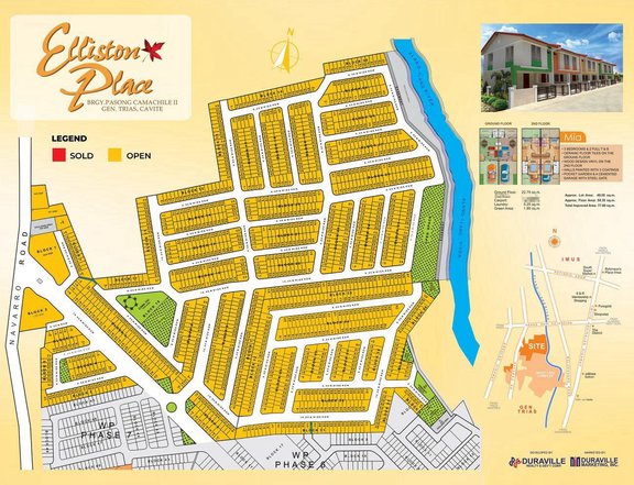 Ready for Occupancy Townhouse for Sale at Elliston Place in General Trias Cavite via Bank Home Loan