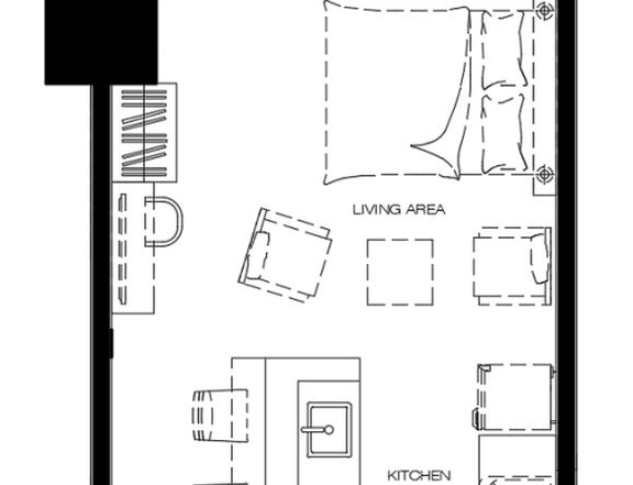 Sustainable Studio Residential Condo For Sale in Ortigas, Pasig