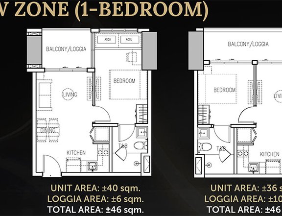 Spacious 1-bedroom pre-selling condo in Pasig