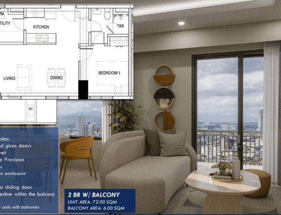 Invest and Own on a Preselling Condo for Sale Stretched Downpayment: Mira by RLC Residences Cubao QC