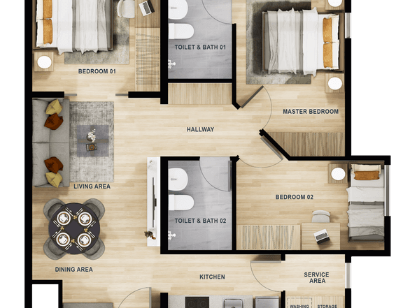 Preselling and Ready for Occupancy Condo for Sale Bank Financing: Paseo Verde at Real LP by Weecomm