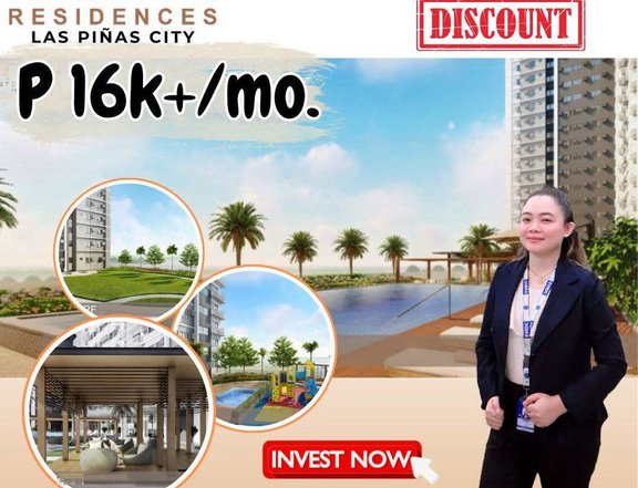 25.13 sqm 1-bedroom Residential Condo For Sale in Las Pinas