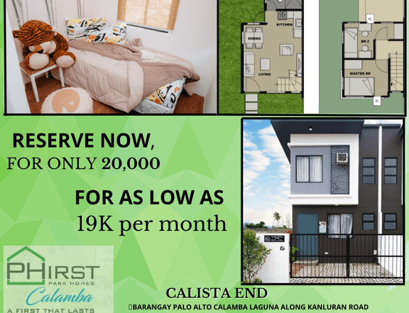 SPACIOUS AND AFFORDABLE HOUSE  AND LOT IN  CALAMBA LAGUNA