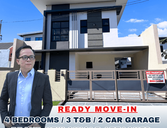 Ready For Occupancy 4-bedroom Single Attached House For Sale in Imus Cavite